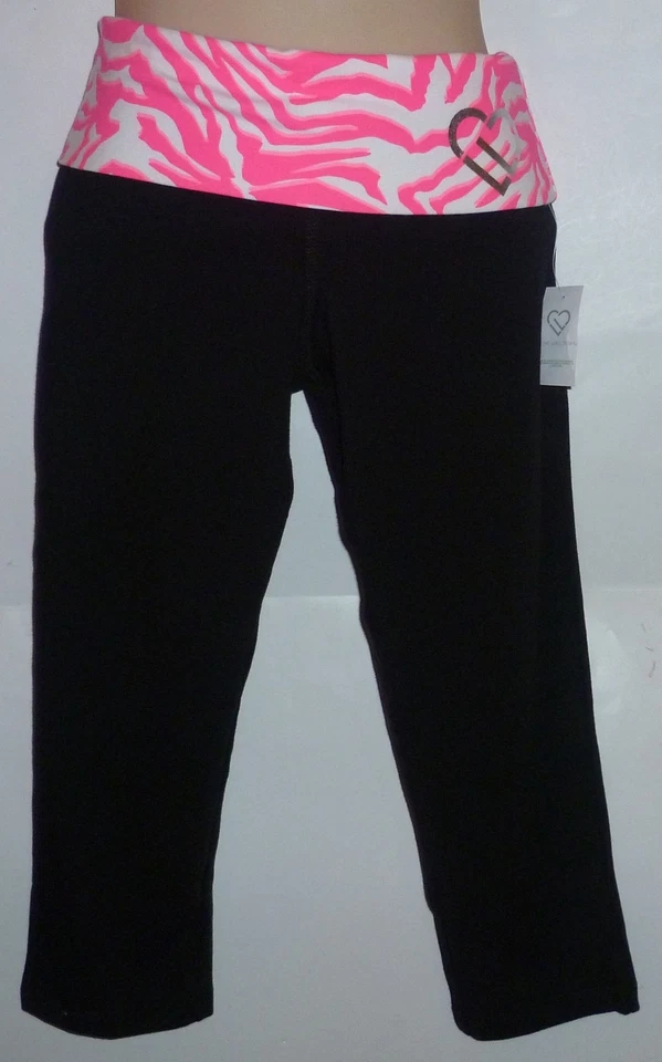 Capris de yoga tejido cebra AEROPOSTALE para mujer nuevo con etiquetas #9865 Foto 1 de 1