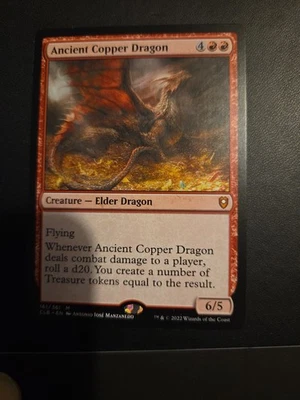 MTG Magic: The Gathering Ancient Copper Dragon Commander Legends - Image 1 of 2