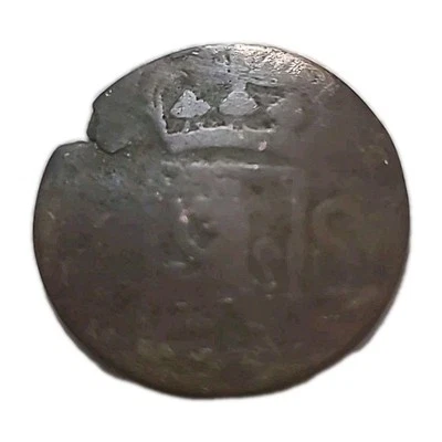 MONEDA 1800 S, FLORÍN INDIA BATAV PAÍSES BAJOS  Foto 1 de 4