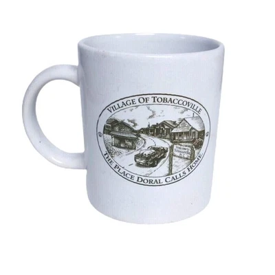 Taza de cigarrillo vintage RJ Reynolds Doral Tobaccoville NC taza de tabaco coleccionable Foto 1 de 4