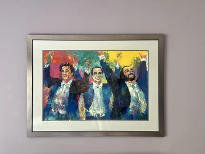 LeRoy Neiman - Serigrafía firmada y numerada “3 tenores en vivo en concierto” Foto 1 de 2