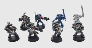 Devastator Squad Space Wolves Space Marines Warhammer 40K painted - Picture 1 of 3