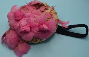 Vintage ladies ORIGINAL MITZIE creation feather HAT for restoration - Picture 1 of 4