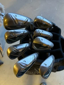 Taylormade Rocketballz mens clubs, right handed, steel shaft 5-A wedge - Picture 1 of 1