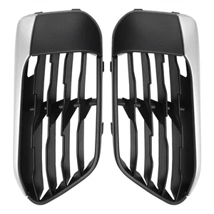 Front Lower Bumper Grille Set for BMW F48 X1 2016 2019 OEM Numbers Plastic - Picture 1 of 10