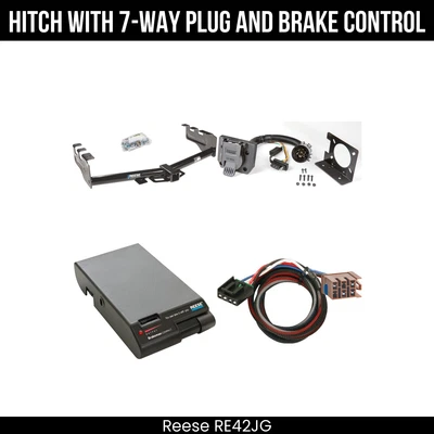 Hitch Tow PKG+ 制动控制 适用于 99-13 Silverado Sierra 1500 HD 2500LD 经典 — 第 1/4 张图片