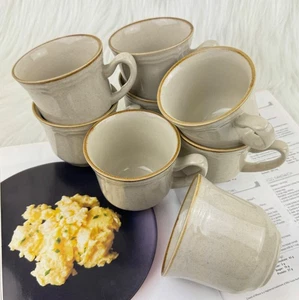 Juego de 8 tazas de café de té de gres The Classics Hearthside Japón - Imagen 1 de 9