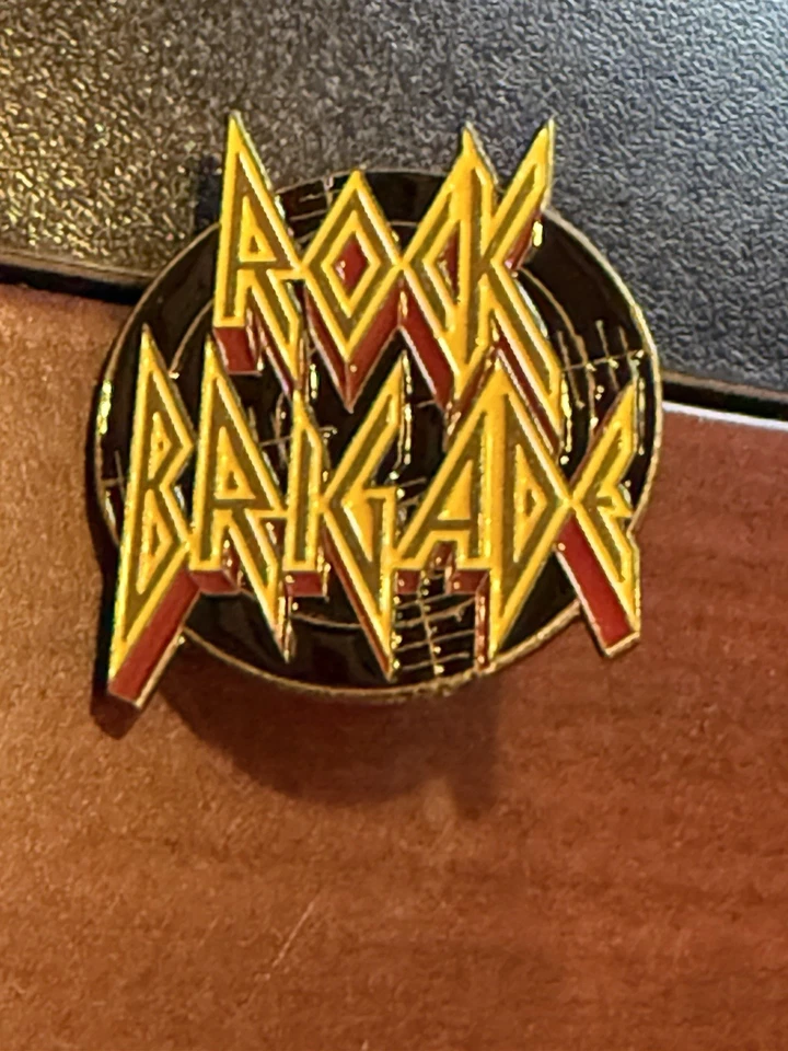2025 - Def Leppard "Rock Brigade" Fan Club Lapel Pin - NEW - Image 1 of 1