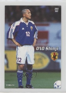 2002 Calbee JLeague Shinji Ono #063 Rookie RC