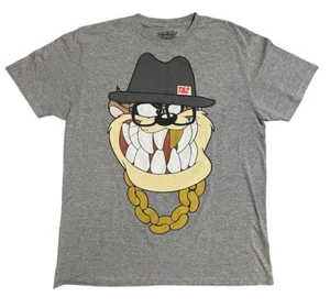 Vintage Looney Tunes T-shirt Tasmanian Devil Graphic Cartoon RunDMC TAZ Size XL - Picture 1 of 6