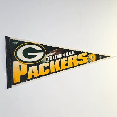 Banderín Greenbay Packers De Colección NFL Super Bowl XXXI Titletown U.S.A. Wincraft 30 pulgadas Foto 1 de 4