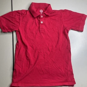 Wonder Nation Boy's  Girls size 10-12 Large Red School Uniform Polo Shirt - Picture 1 of 5