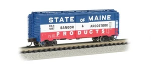Bachmann N Scale ~ New 2025 ~ Bangor & Aroostook ~ AAR 40' Steel Box Car ~ 17056 - Picture 1 of 1