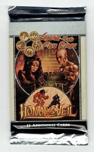 1x versiegelt 11 Karten Booster Pack - Legende der fünf Ringe L5R CCG Honor's Veil - Bild 1 von 1