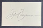Ingrid Bergman Hand Signed Autograph Index Card - Casablanca Gaslight Notorious