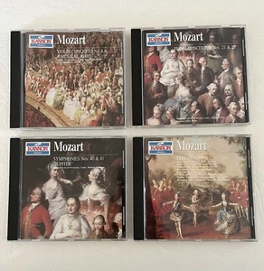 Mozart Best of The Master: 4 CD Set 1996 Mastertone Symphonies, Piano, Violin LN - Imagen 1 de 4