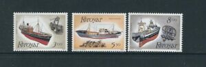 Faroe Island SC # 158-160 Fishing Trawlers  .   MNH