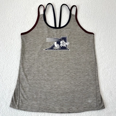 Montreal Alouettes Shirt Womens Medium Tank Gray 47 Brand CFL Football Ladies B6 Cover