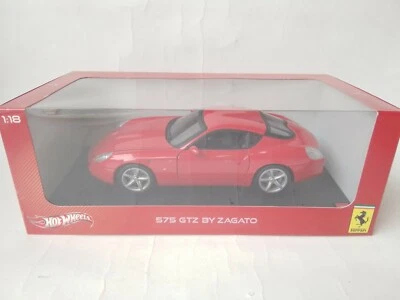Hot Wheels Ferrari GTZ Zagato 2006 red 1/18 P9887 - Immagine 1 di 2