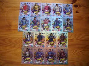 MATCH ATTAX CHAMPIONS LEAGUE 2024/2025 FULL SET 18 CARD VIBES MESSI,RONALDO.. - Zdjęcie 1 z 1