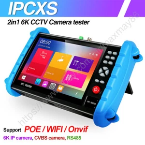 Rsrteng 7 pulgadas IP CCTV CVBS IP Cámara Probador Monitor H.265 4K POE WIFI IPCXS - Imagen 1 de 12