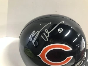 Brian Urlacher Signed Riddell Helmet - Chicago Bears : JSA COA - Picture 1 of 7