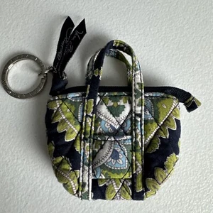 Vera Bradley Cambridge 2007 Schlüsselanhänger Miniatur Tragetasche Schlüsselring Geldbörse - Bild 1 von 5
