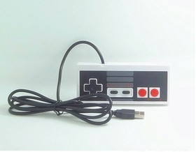 USB Wired Nintendo NES Classic Famicom Controller USB Control Pad For Windows PC