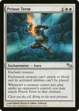 X4 Prison Term Shadowmoor LP/NM MTG Magic DNA GAMES