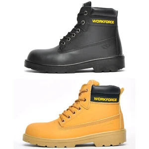 HERREN WORKFORCE WF301/2-P BESCHICHTETE LEDER SICHERHEITSSTIEFEL - Bild 1 von 20