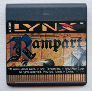 ATARI LYNX RAMPART VIDEO GAME Cartridge Only - Picture 1 of 2