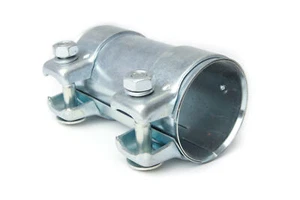 Novanox Tubi Acciaio Zincato Id Ø 46mm L=80mm Doppel-Schelle Scarico - Foto 1 di 4