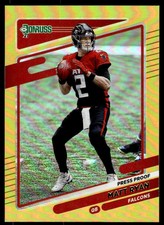 Matt Ryan 2021 Donruss Press Proof Premium Gold C64 #232 Atlanta Falcons