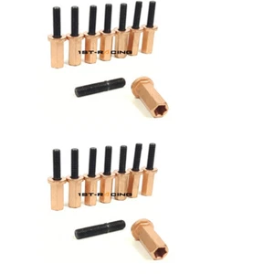 Exhaust Manifold Stud Bolts+Copper Nuts FOR BMW N54 3.0 135 335 535 M50 M52 M53 - Picture 1 of 1