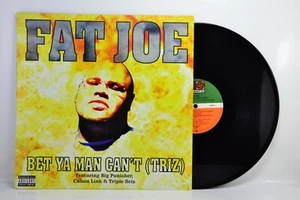 FAT JOE Bet Ya Man Can't ATLANTIC BIG BEAT 12" Vinyl Hip Hop - Picture 1 of 9