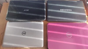 4 laptops for spares dell lattitude e6440/n5010 toshiba c650d acer aspire 5735 - Picture 1 of 10
