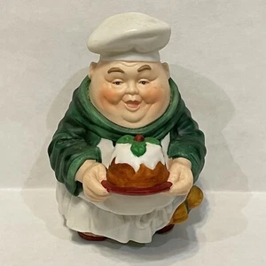 VTG Dept 56 Merry Makers Percival The Puddingman Christmas Holiday Decor - Picture 1 of 5