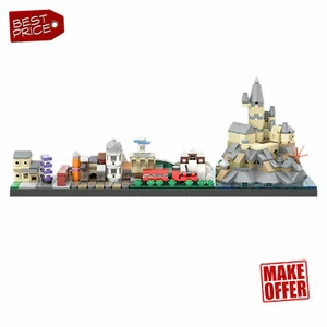 MOC: The Journey to H-օ-g-wa-r-t-s Skyline Architecture Skyline 415 Parts - Picture 1 of 3