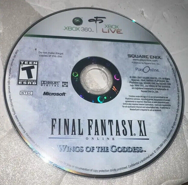 Jogo Final Fantasy XI Wings of Goddess p/ Xbox 360 - Square Enix