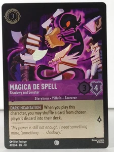 Magica De Spell Sombrío y Siniestro - Susurros en el Pozo 41/204 Lámina Casi Nuevo - T - Imagen 1 de 5