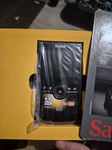 Kodak Zi8 Pocket HD Video Camera 1080P - Open Box BLACK - Picture 1 of 7