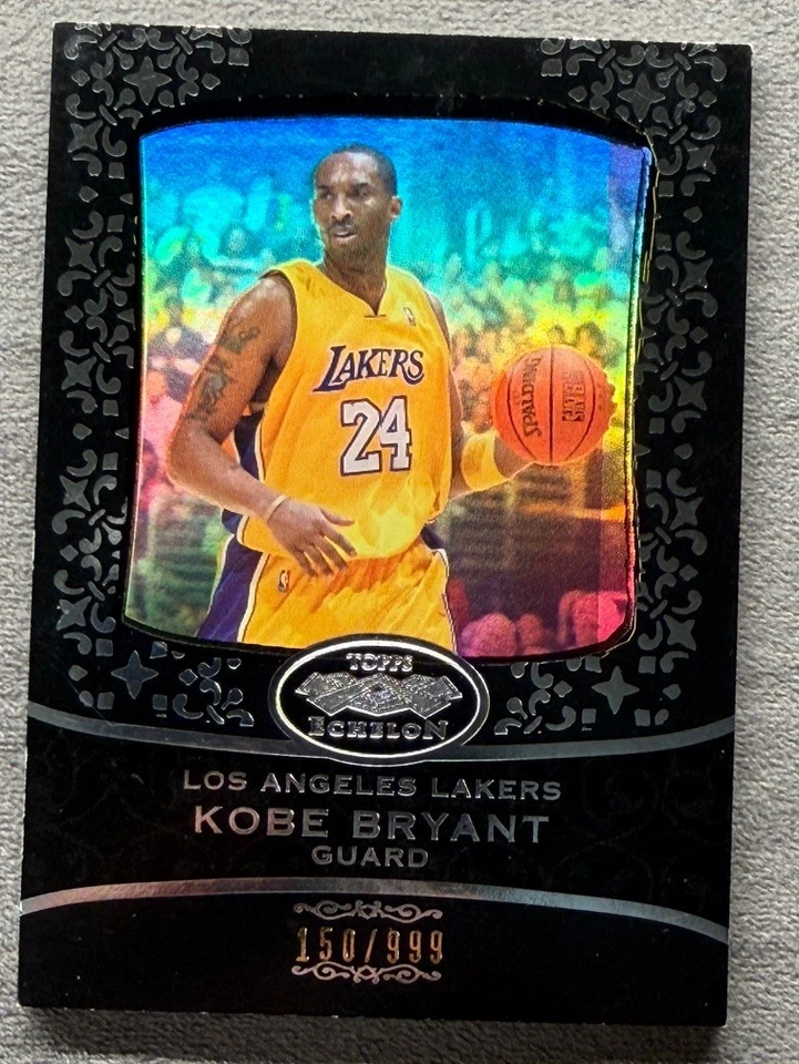 2007-08 Topps Echelon KOBE BRYANT LA Lakers HOF MVP Silver Foil SP 150/999 #24 - Image 1 of 4