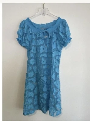 Купальник синий накидка размер средний - Изображение 1 из 4