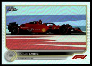2022 Topps Chrome Formula 1 #118 Carlos Sainz Refractor - Bild 1 von 2