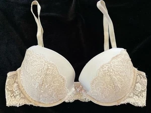 Victoria’s Secret 36C DREAM ANGELS Push Up Bra Lace & Sequins - Picture 1 of 14