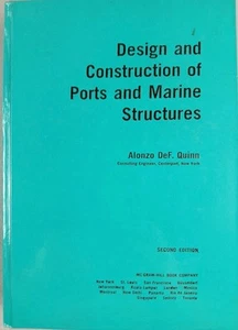 Design and Construction of Ports and marine Structures by Alonzo DeF Quinn Hardc - Picture 1 of 7