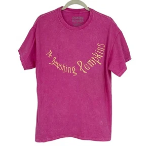 Offiziell lizenziertes Smashing Pumpkins Infinite Sadness Tour T-Shirt Pink Acid Wash L - Bild 1 von 6