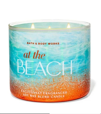 Vela de 3 mechas Bath & Body Works 'At the Beach' Foto 1 de 3