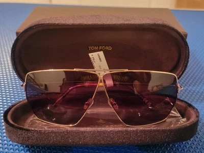 Tom Ford Stella FT1185 Sunglasses Women Brand New Rose Gold/Brown 67 MM - Image 1 of 4