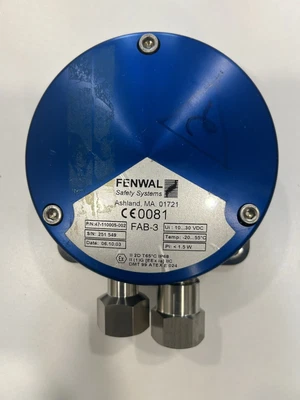FENWAL SAFETY SYSTEMS  FAB-3, 47-110005-002  - Image 1 of 4